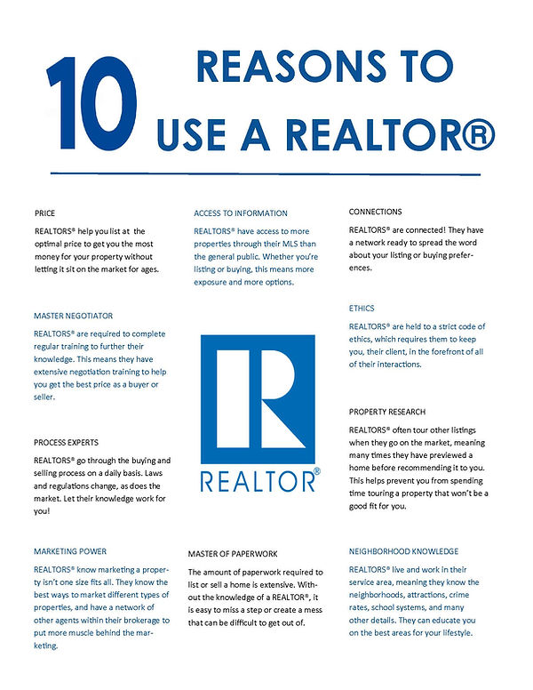 Reasons to Use A Realtor paar Reasons to Use A Realtor paar